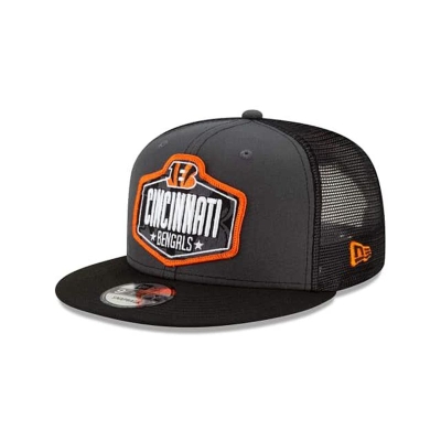 Cincinnati Bengals Gorra | New Era NFL Draft 9fifty Snapback Cap Mexico - Grises